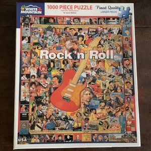 White Mountain Rock 'n' Roll 1000pc Jigsaw Puzzle